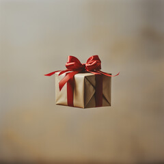 red gift box 
