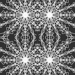 Seamless Christmas snowflake pattern. Christmas texture. New Year's snowflake texture Merry Christmas. Happy New Year.