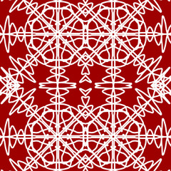 Seamless Christmas snowflake pattern. Christmas texture. New Year's snowflake texture Merry Christmas. Happy New Year.
