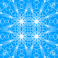 Seamless Christmas snowflake pattern. Christmas texture. New Year's snowflake texture Merry Christmas. Happy New Year.