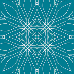 Seamless Christmas snowflake pattern. Christmas texture. New Year's snowflake texture Merry Christmas. Happy New Year.