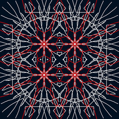 Seamless Christmas snowflake pattern. Christmas texture. New Year's snowflake texture Merry Christmas. Happy New Year.