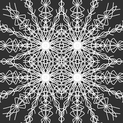 Seamless Christmas snowflake pattern. Christmas texture. New Year's snowflake texture Merry Christmas. Happy New Year.