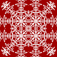 Seamless Christmas snowflake pattern. Christmas texture. New Year's snowflake texture Merry Christmas. Happy New Year.