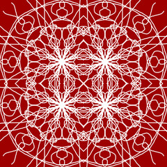 Seamless Christmas snowflake pattern. Christmas texture. New Year's snowflake texture Merry Christmas. Happy New Year.