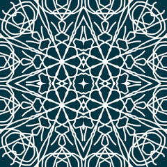 Seamless Christmas snowflake pattern. Christmas texture. New Year's snowflake texture Merry Christmas. Happy New Year.