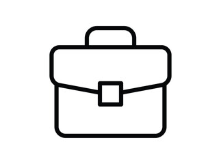 Simple Outline of a Business Briefcase Design for Professional Use