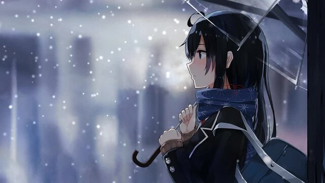 the women in the rain