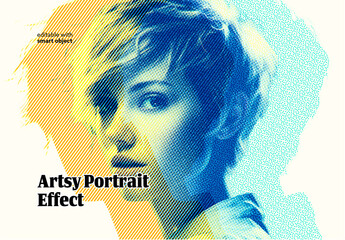 Artsy Portrait Photo Effect