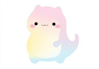 Cute Kawaii Dinosaur Set &ndash; Pastel Baby Dino Characters for Kids