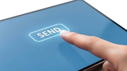 Send a message now with one touch, easily share documents, and connect instantly on a sleek tablet for modern communication needs