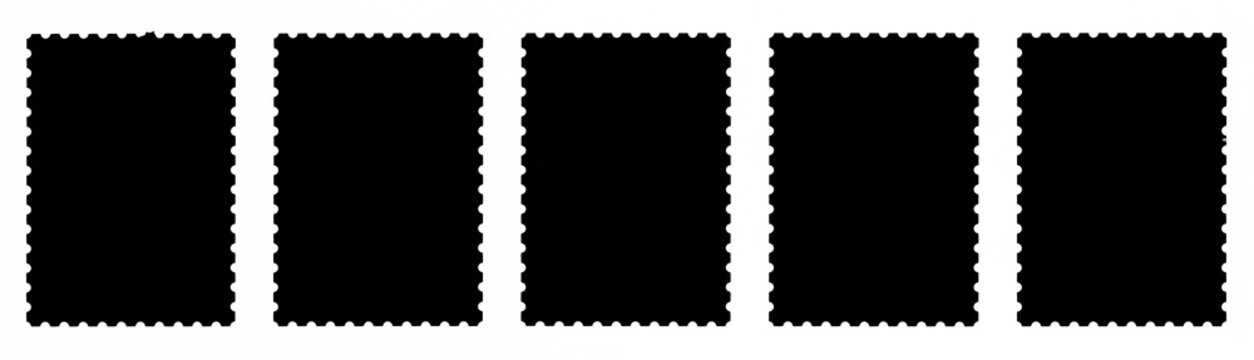 Briefmarken Profil Rahmen