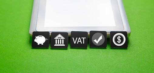 VAT-Value Added Tax. Business. Finance