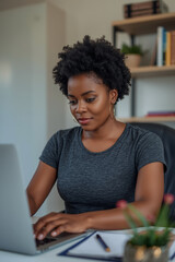 a portrait of a young woman