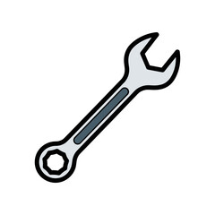 Wrench tool for repair and maintenance tasks.
