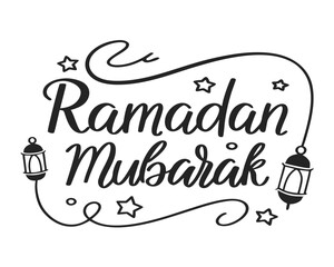 Ramadan Mubarak Greeting Card