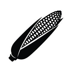 Corn on the cob silhouette