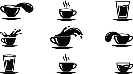 Simple golden crown icon with flat design and diamond gem, representing royalty, king or queen, premium quality, authority, leadership, and success in business.