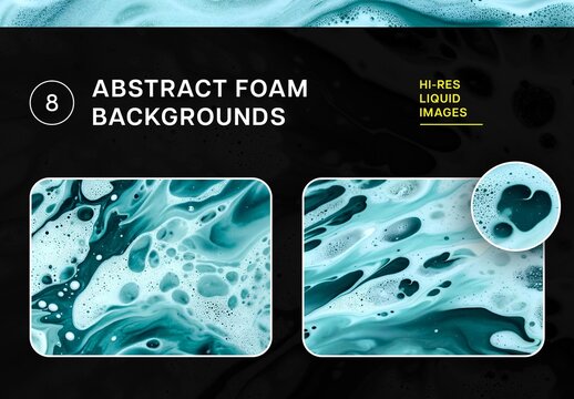 Abstract Foam Backgrounds