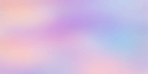 Abstract colorful background with soft pink and purple light, motion blur, and a bright rainbow gradient pattern