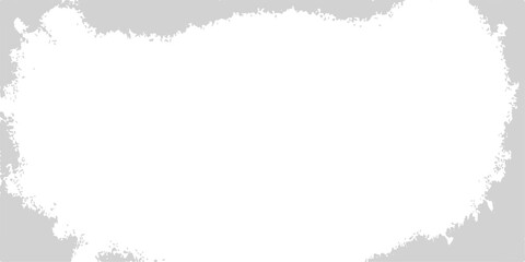 Grunge vector frame for your text or design with dirty, rough black ink brush stain pattern texture illustration