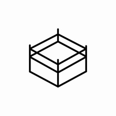 bosing ring icon sign vector