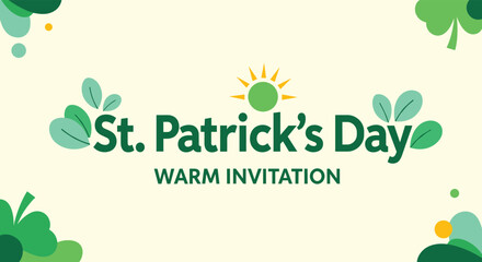 Join us for a delightful celebration of St. Patricks Day with warm wishes and festive cheer.