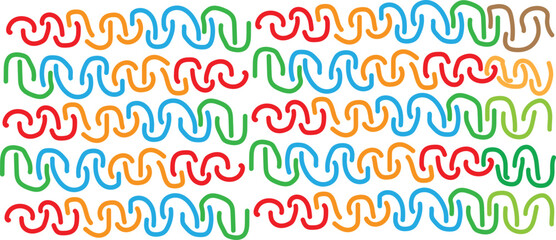 seamless pattern with numbers