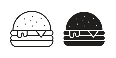Cheese burger icon