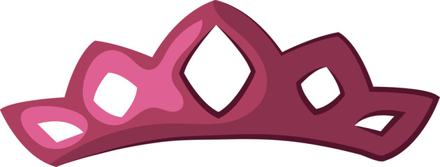 A pink tiara with diamonds on it © ONYXprj