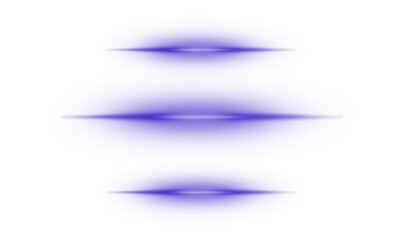 Horizontal Purple Light Flare Effects