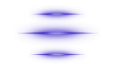 Horizontal Purple Light Flare Effects
