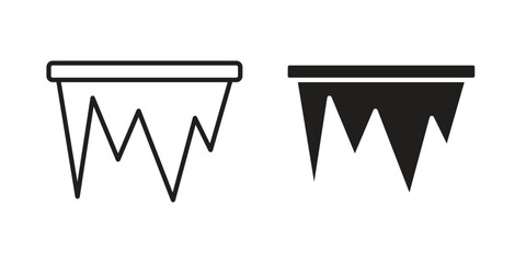 Icicles icon © iconic