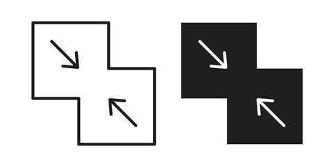 Fototapeta premium Merge icon