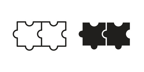Puzzle pieces icon