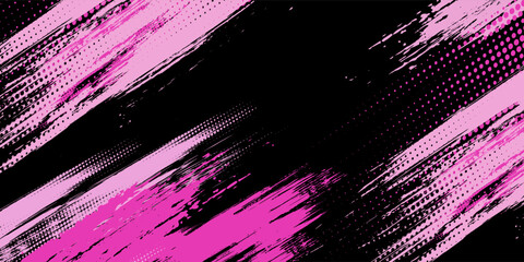 Abstract diagonal slashes in pink background vector for sports ,gaming, racing themes © putra