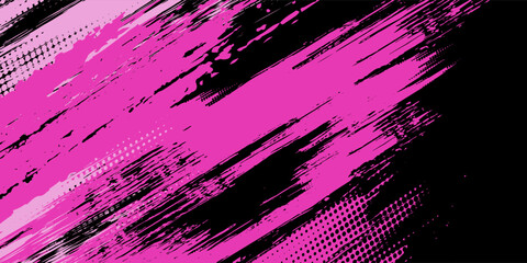 Abstract diagonal slashes in pink background vector for sports ,gaming, racing themes © putra