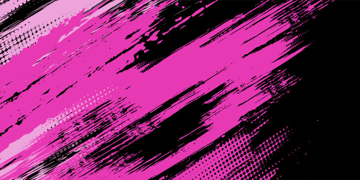 Abstract diagonal slashes in pink background vector for sports ,gaming, racing themes