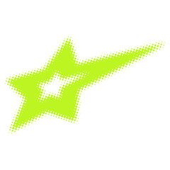 Neon Retro Y2K Halftone Element