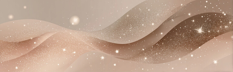 Abstract Hygge Winter Holiday Gradient Artwork