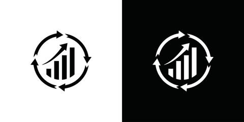 simple vector data consulting logo