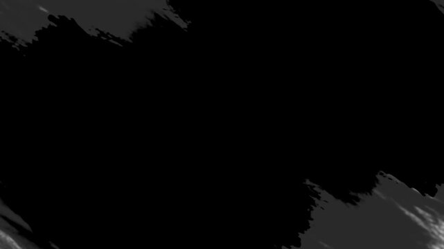 grunge ink brush stroke transition for intro, promo and video editing