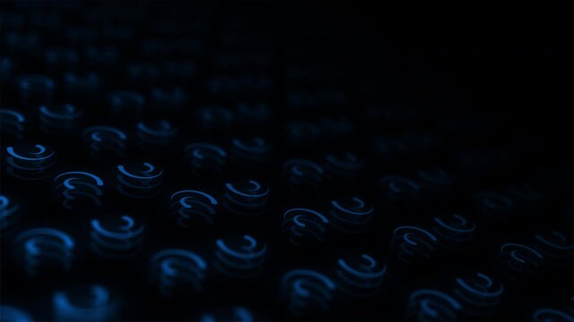 Abstract Digital Light Pattern Background
