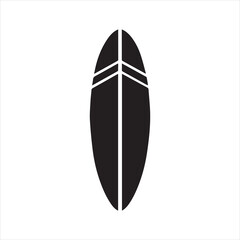 surfboard icon vector illustration