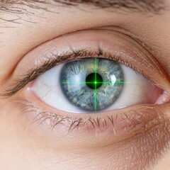 Biometric Security Scan: Eye Identification