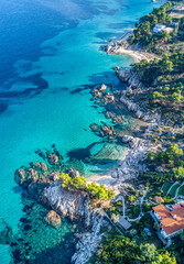 One of the most beautiful beaches in Sithonia, Halkidiki, Greece