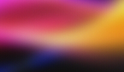 Vibrant colorful smooth gradient background with subtle grain texture creating a modern abstract design element