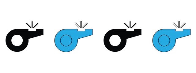 Soccer Sport Icon Set – Outline & Solid Style Vector with Coach, Whistle, Ball, Goal, Scoreboard and Stopwatch