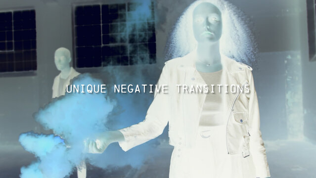 Unique Negative Zoom Transitions