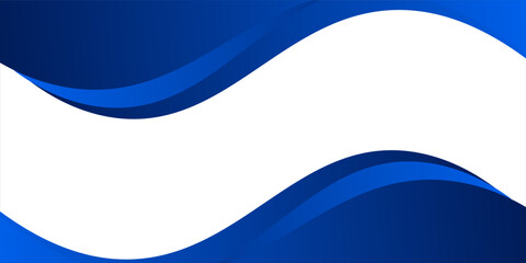 Modern abstract blue wave background with smooth flowing lines and gradient tones, ideal for banners, websites, or presentations.